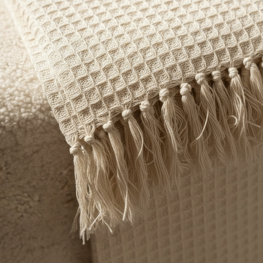 Vanilla Waffle Throw