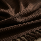 Cocoa Waffle Throw