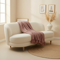 Rose Waffle Throw