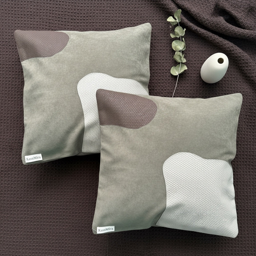 Stone Patch Cushion Cover