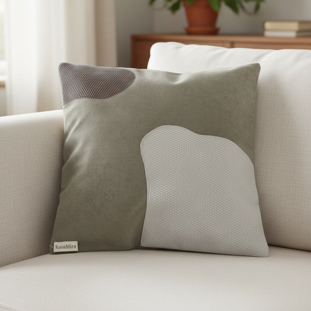 Stone Patch Cushion Cover